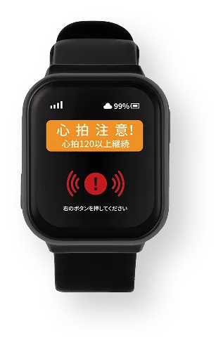 アラート中のsmartfit
